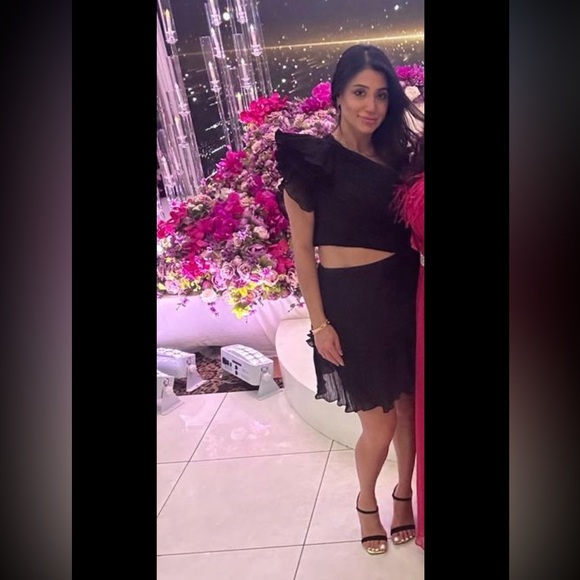 Revolve ELLIATT Ideals Mini Dress in Black size M - Picture 4 of 4